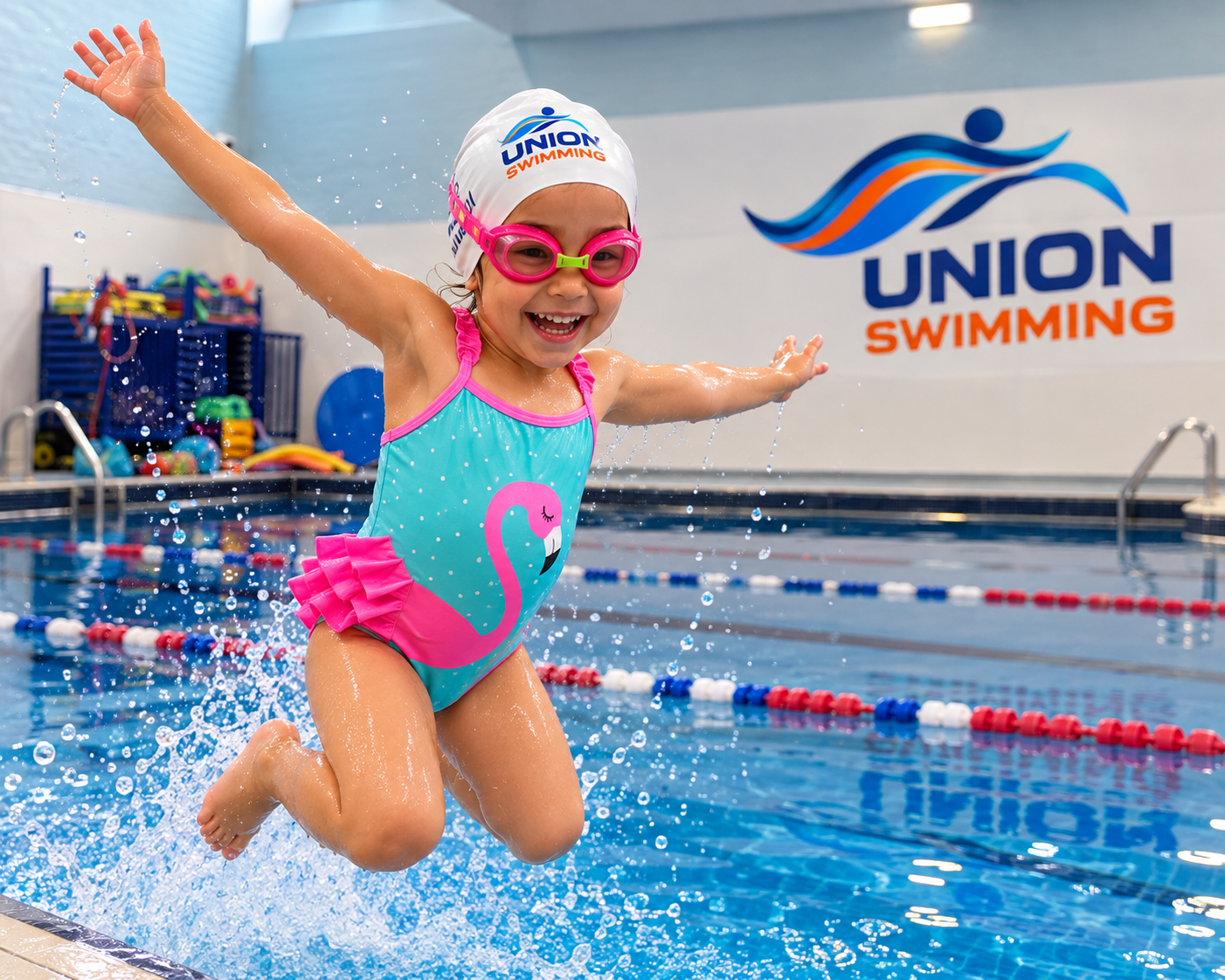 Joyful Union Swimming Splash